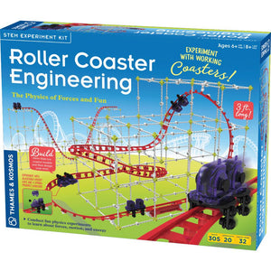 Roller Coaster Maker Engineering Lab STEM Model Building and Experiment Kit