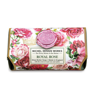 Michel Design Works Royal Rose Large Bath Soap Bar