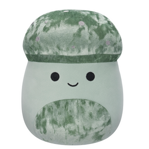 Squishmallow Ismail the Light Green Velvet Mushroom 8" Stuffed Plush by Kelly Toy