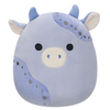 Squishmallow Marzio the Light Blue Velvet Cow 5" Stuffed Plush by Kelly Toy