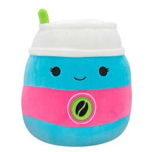 Squishmallow Neon Junk Food Squad Aloeen the Blue Latte 5" Stuffed Plush by Kelly Toy