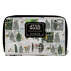 Loungefly Darth Vader Comic Strip Zip Around Wallet