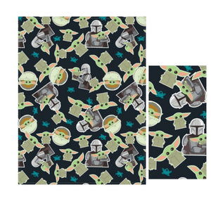 Star Wars The Mandalorian The Child Baby Yoda Grogu All Over Dish Towel