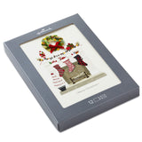 Hallmark The Stockings Were Hung Boxed Christmas Cards, Pack of 12