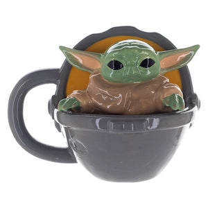 Corkcicle Star Wars: The Mandalorian The Child Grogu Stainless Steel Coffee  Mug, 16 oz.
