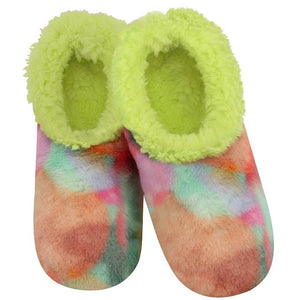 Women's Classic Cozy SnooziesÂ® Cotton Candy Lime Green