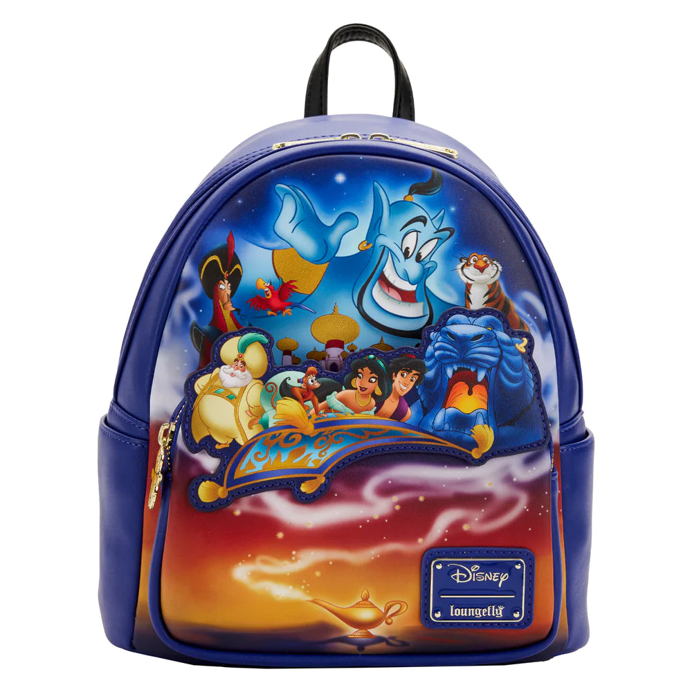 【Lounge Fly】Exclusive-Aladdin30thAnniversary Mini Backpack Loungefly Aladdin 30th Anniversary Mini Backpack – Steve's