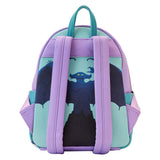 Loungefly Disney Villains Color Block Triple Pocket Mini Backpack