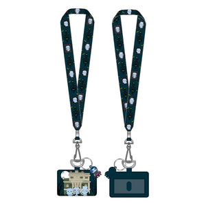 Loungefly Disney Haunted Mansion Lanyard with ID Badge Card Holder
