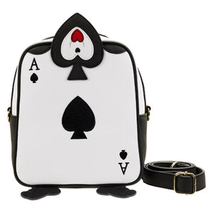 Loungefly Alice in Wonderland Ace of Hearts Crossbody Bag
