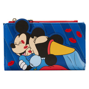 Loungefly Brave Little Tailor Mickey and Minnie Mouse Flap Wallet