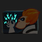 Loungefly The Incredibles Syndrome Glow Zip Around Wallet