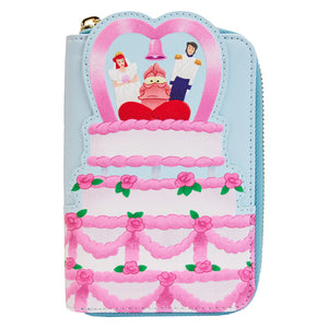 Loungefly Little Mermaid Wedding Cake Zip Around Wallet