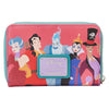 Loungefly Disney Villains Color Block Zip Around Wallet