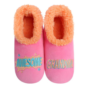 Women's Simply Pairables Cozy SnooziesÂ® Pink Awesome Grandma