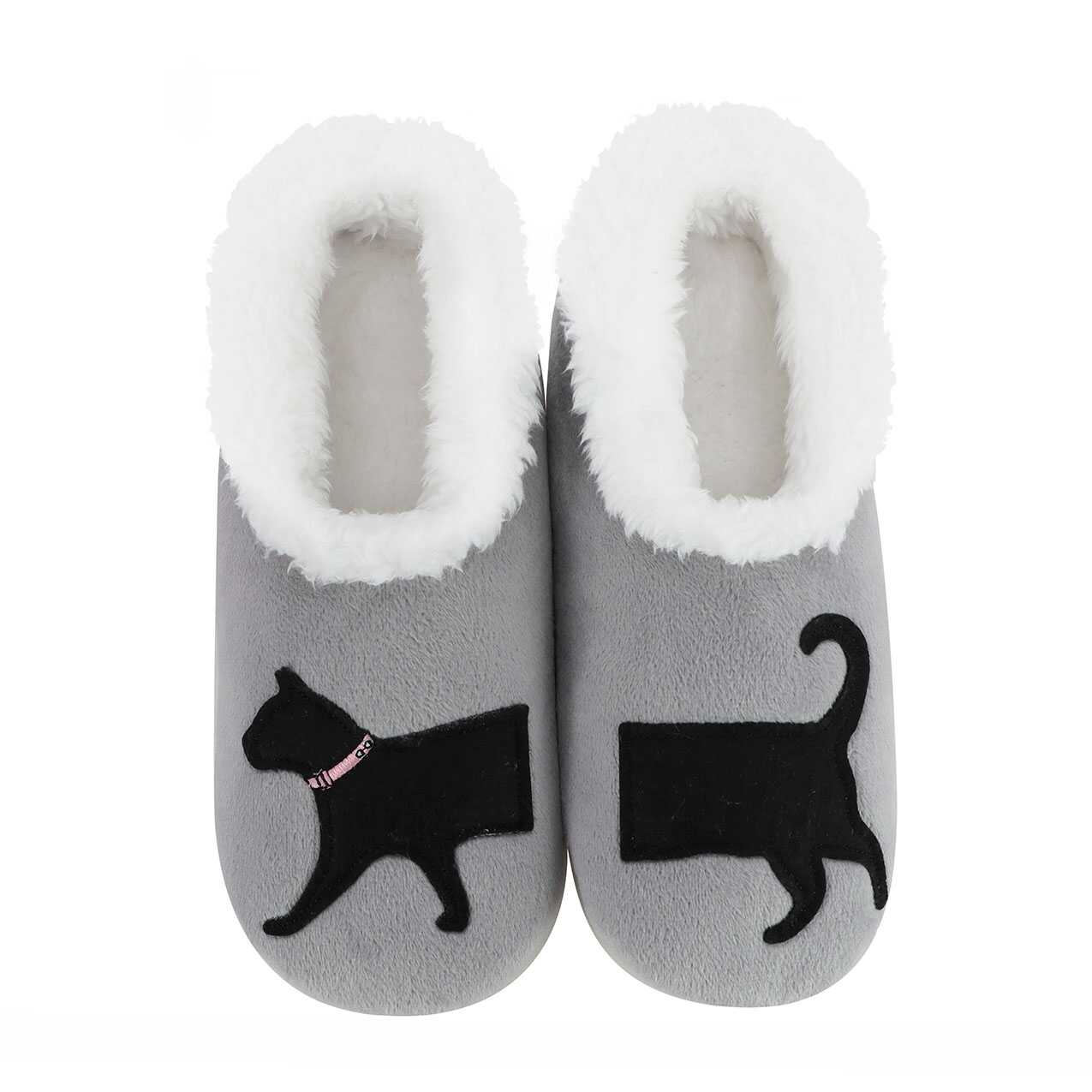 Joules grey dog slippers deals