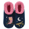 Women's Simply Pairables Cozy Snoozies® Navy Blue Night Owl