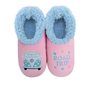 Women's Simply Pairables Cozy Snoozies® Pink Road Trip