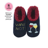 Women's Simply Pairables Cozy Snoozies® NAVY Wine Not?