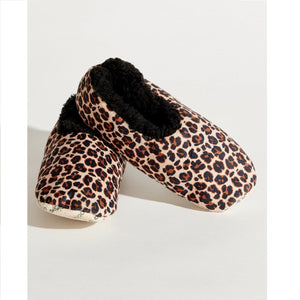 Women's Classic Cozy SnooziesÂ® Brown Leopard