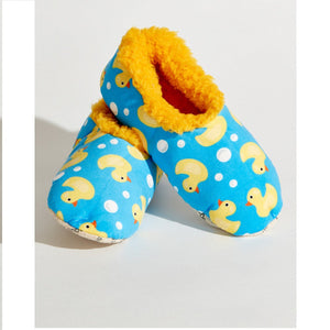 Women's Classic Cozy Snoozies® Blue Yellow Duckies