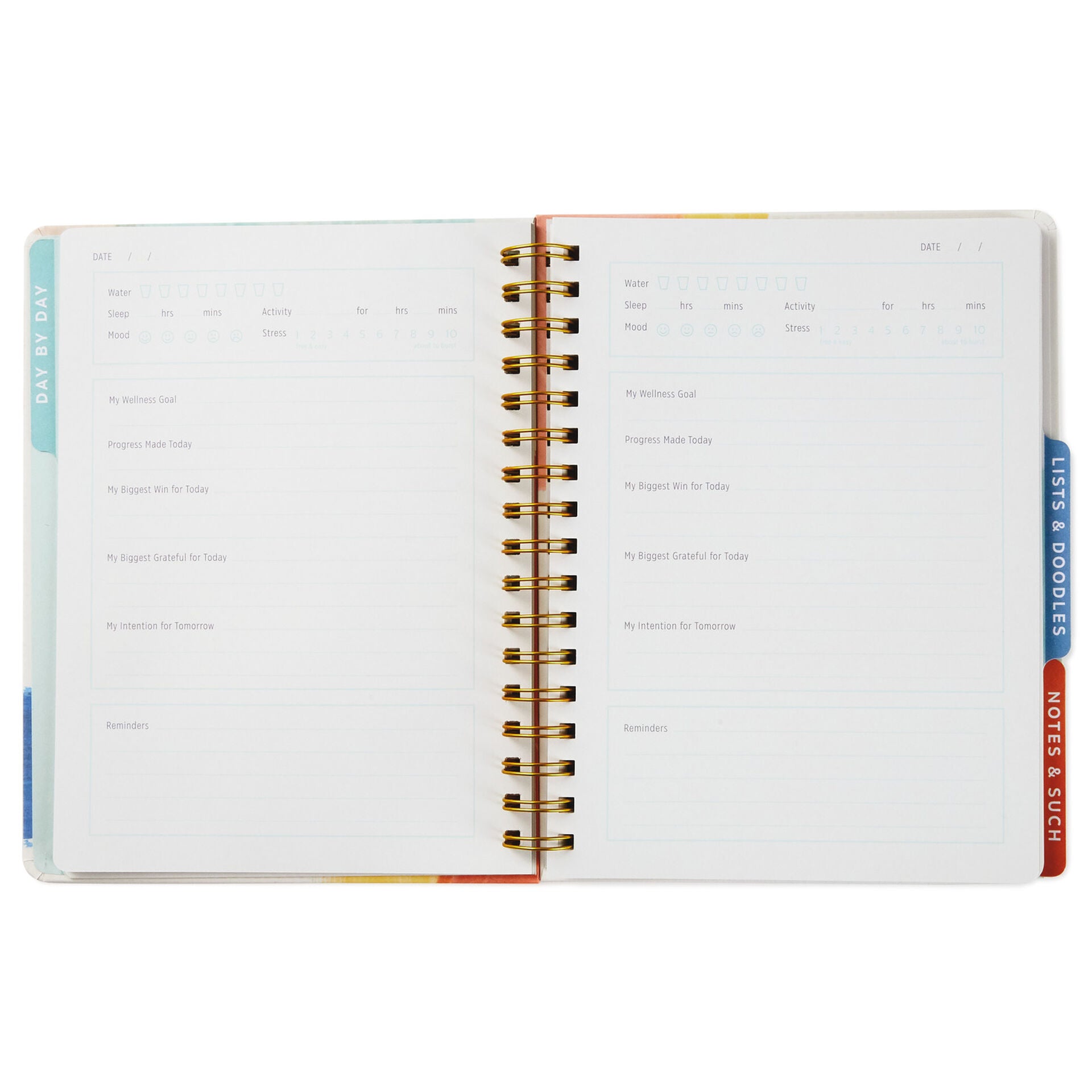 Hallmark Wellness Journal Spiral Notebook – Steve's Hallmark