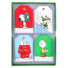 Snoopy and the Peanuts Gang Christmas Gift Tag Set