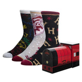Harry Potter Crew Socks 3 Pairs with Hogwarts Express Box
