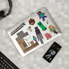 Minecraft Gadget Decal Stickers