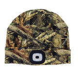 Night Scout™Rechargeable LED Camo Beanie Pom Hat