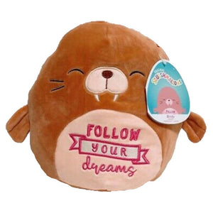 Squishmallow Bindy the Walrus Follow Your Dreams 8" Stuffed Plush by Kelly Toy