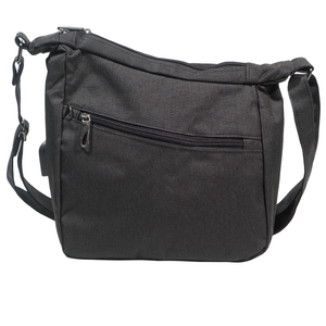 Anti Theft Crossbody Bag Black