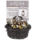 Little Magical Coffee Gnome Pocket Token Charm Figurine