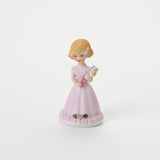 Enesco Growing Up Girls Collection Blonde Age Five 5 Figurine