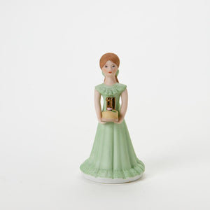 Enesco Growing Up Girls Collection Brunette Age Eleven 11 Figurine