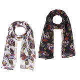 Colorful Carnival Day of the Dead Scarf