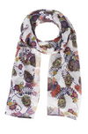 Colorful Carnival Day of the Dead Scarf