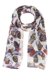Colorful Carnival Day of the Dead Scarf
