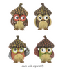 Little Wise Acorn Owl Token Charm