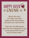 Happy Hour Wine Gnome Token Charm