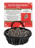 The Little Winter Pinecone with Holly Token Charm