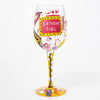 Lolita Birthday Girl Wine Glass 