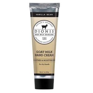 Dionis Goat Milk Skincare 1 Oz. Hand Cream Vanilla Bean