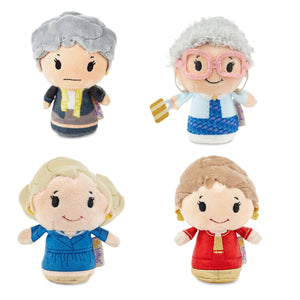 Hallmark itty bittys® Dorothy, Sophia, Rose, Blanche Set of 4 Golden Girls Plush