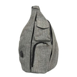 Soho Collection Gray Anti-Theft Rucksack Backpack by NuPouch