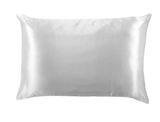 Bye Bye Bedhead Silky Satin Pillow Case for Beauty Sleep with Zippered Closure