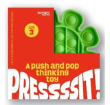 Pressssit! Fidgety Silicone Bubble Push & Pop Thinking Toy