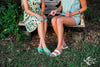 Pali Hawaii Classic Jandal Green Two Straps Adult Sandals