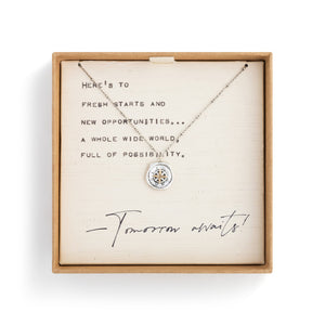 Demdaco Dear You Tomorrow Awaits Pendant Necklace
