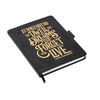 Hallmark Harry Potter Journal with Quote Not Dwell on Dreams and Forget to Live by Albus Dumbledore